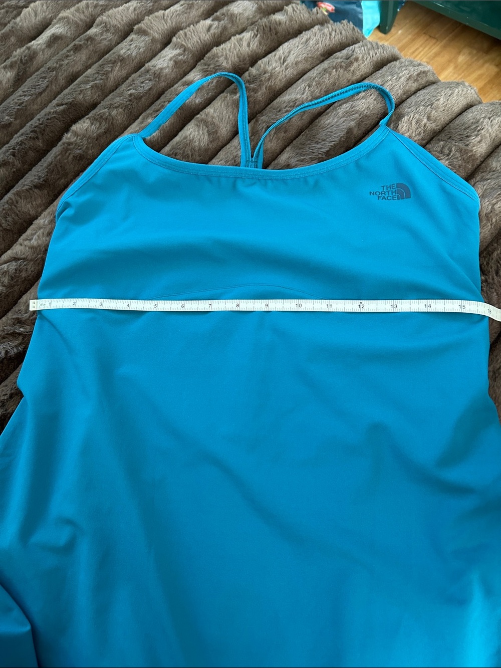 The North Face Bright Turquoise Racerback Athletic Dress - Picture 9 of 10